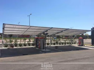 coperture auto ombreggianti per autolavaggi