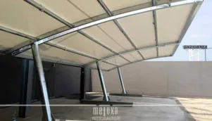 coperture auto modulari per parcheggi