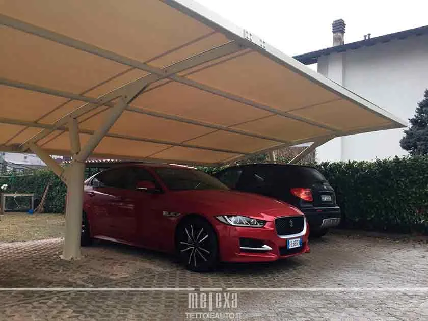 pensiline ribassate per auto