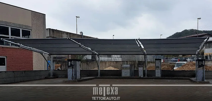 tettoie per autolavaggi